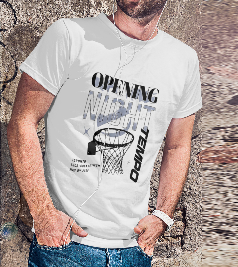 Opening Night Toronto Tempo WNBA Coca Cola Coliseum May 8th 2026 T-Shirt