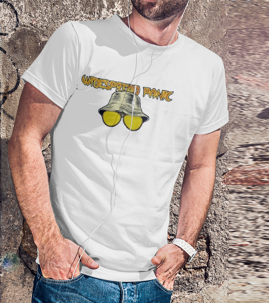 Widespread Panic Las Vegas NV Tour May 8 10 2026 Bucket Hat Yellow Glasses T-Shirt