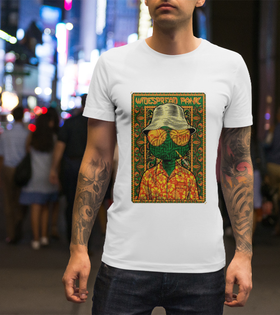 Widespread Panic May 8 10 2026 Las Vegas Tour Virgin Hotels The Theater Psychedelic T-Shirt