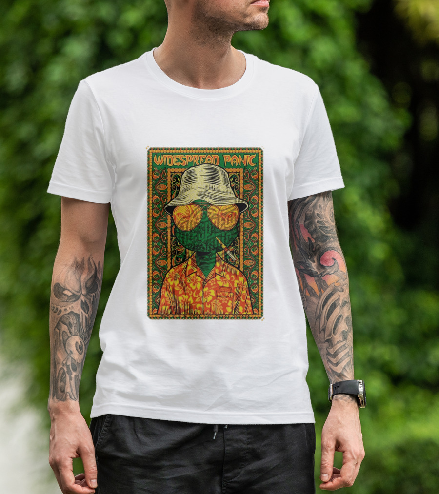 Widespread Panic May 8 10 2026 Las Vegas Tour Virgin Hotels The Theater Psychedelic T-Shirt