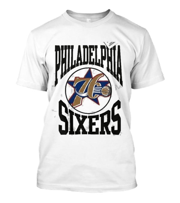 Philadelphia 76ers Rhiannon Ally Good Morning America Grey T-Shirt