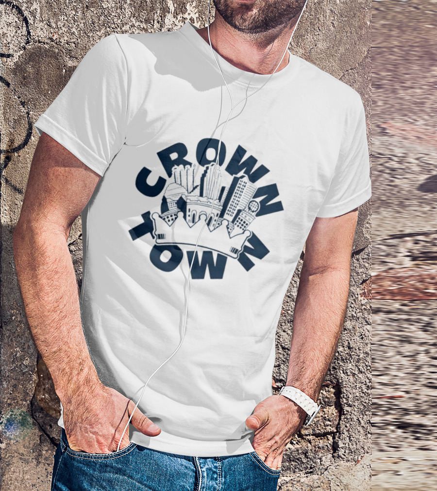 Kansas City Crown Town Skyline Architecture T-Shirt