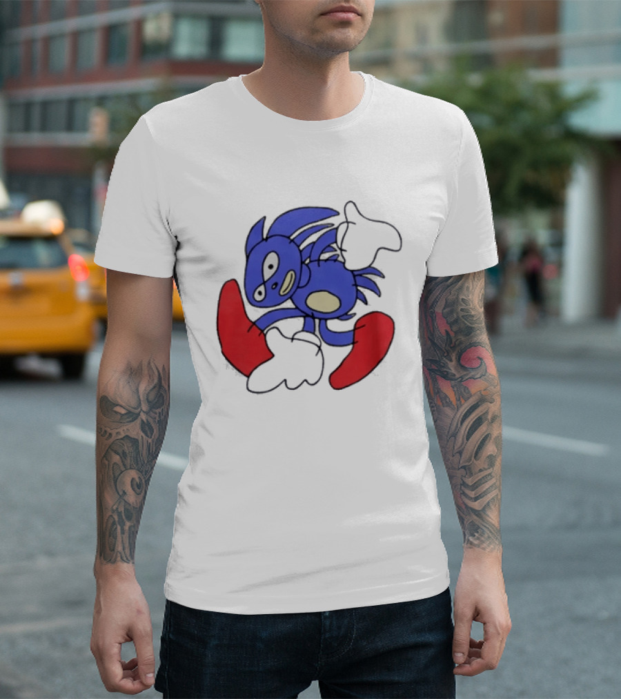 Sanic Hegehog Meme Sega T-Shirt