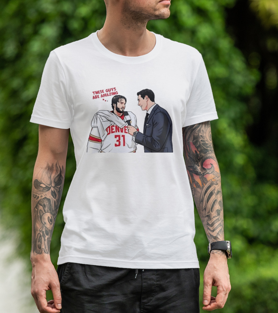 Johnny Hicks Interview Denver 31 Hockey Amazing T-Shirt
