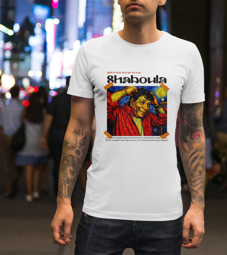 Van Gogh Style Shaboula Brand New Man T-Shirt