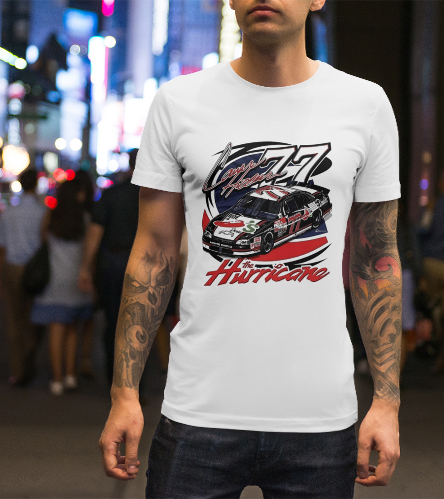 Hocevar 77 Hurricane Racing Talladega 2026 Reprint T-Shirt
