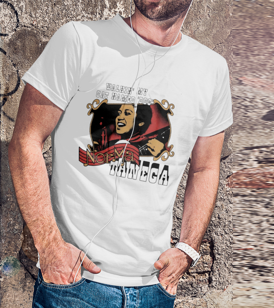 Norma Tanega Walkin' My Cat Named Dog T-Shirt