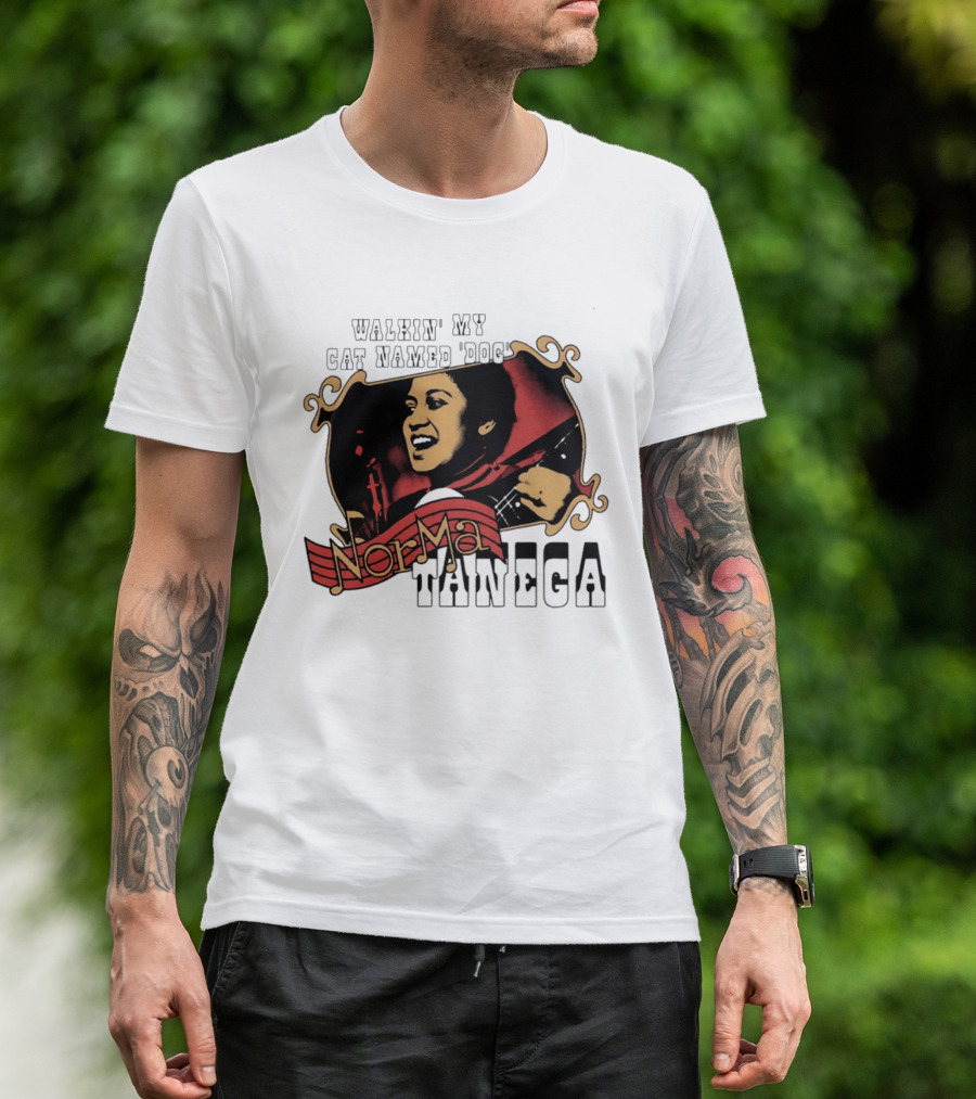 Norma Tanega Walkin' My Cat Named Dog T-Shirt
