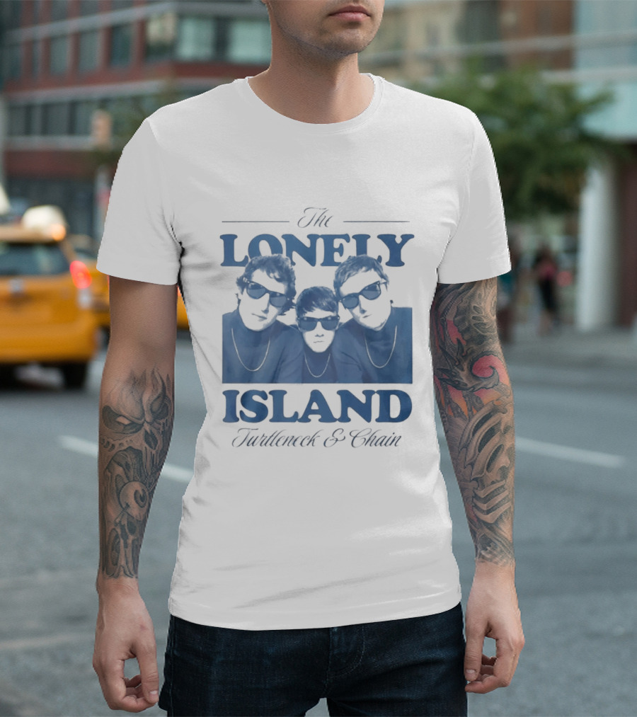 The Lonely Island Turtleneck And Chain 15th Anniversary T-Shirt