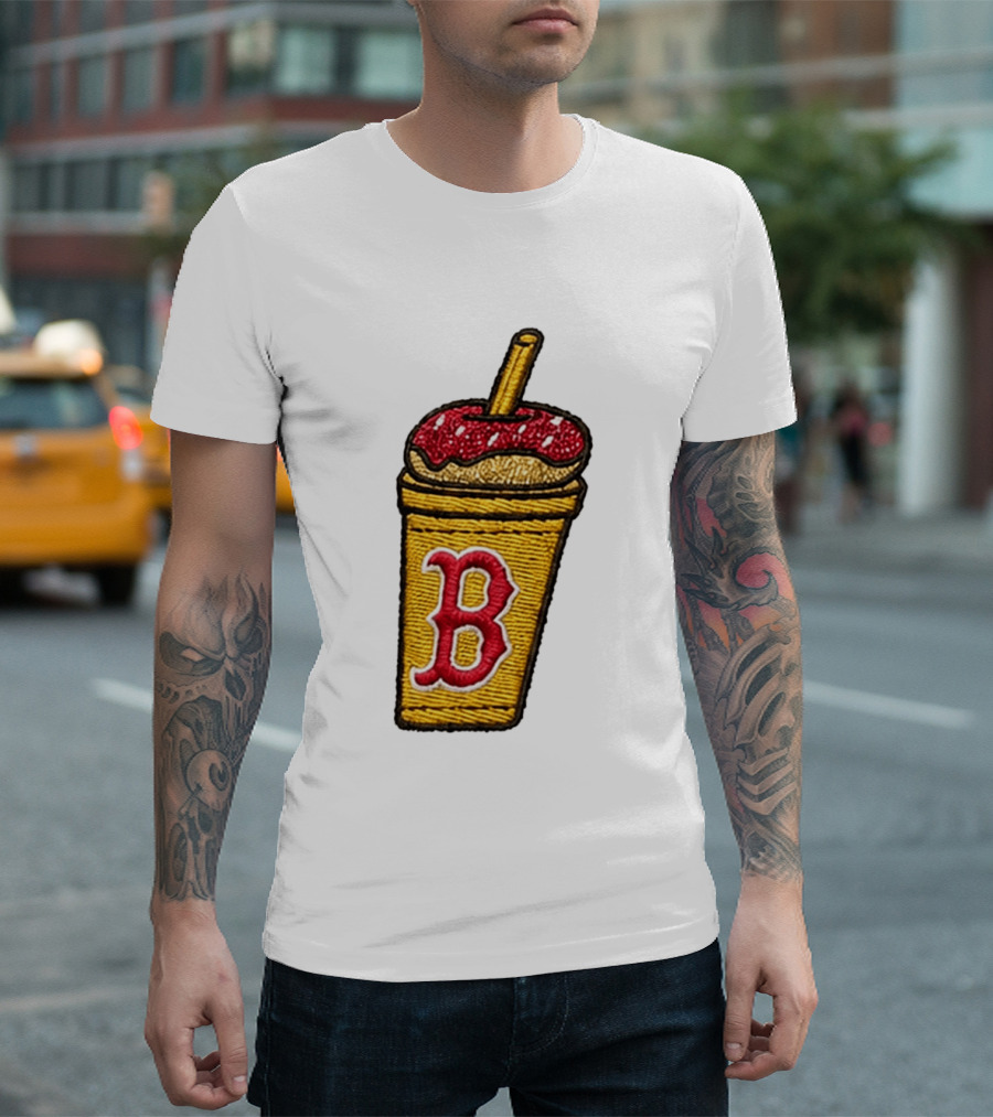 Red Sox Dunkin' Iced Coffee B Cap 2026 T-Shirt