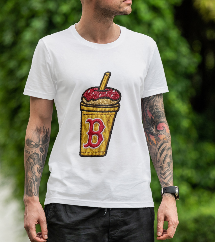 Red Sox Dunkin' Iced Coffee B Cap 2026 T-Shirt