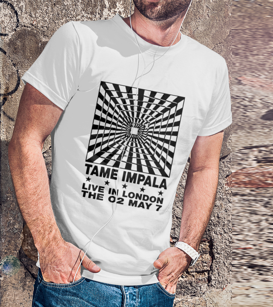 Tame Impala Live In London The O2 May 7 Event Promo T-Shirt