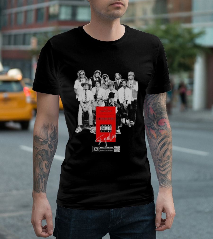 The Qwellers Live By Qwell It Die By Egalini KZN What's The QON Kwelling Is On The Inside T-Shirt