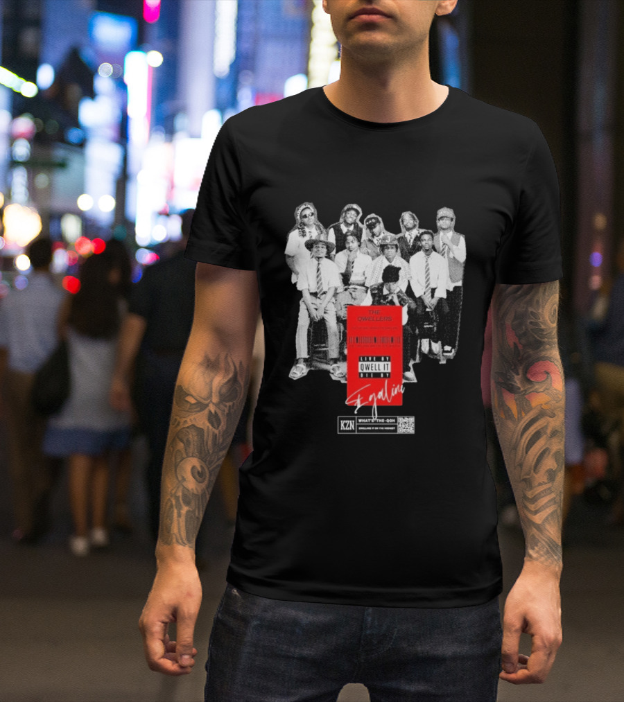 The Qwellers Live By Qwell It Die By Egalini KZN What's The QON Kwelling Is On The Inside T-Shirt