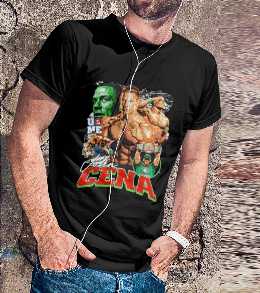 John Cena U Can't See Me U Me Champions WWE T-Shirt