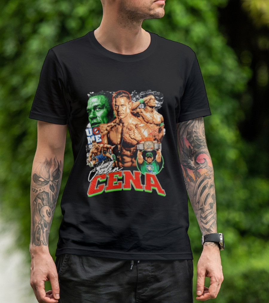 John Cena U Can't See Me U Me Champions WWE T-Shirt