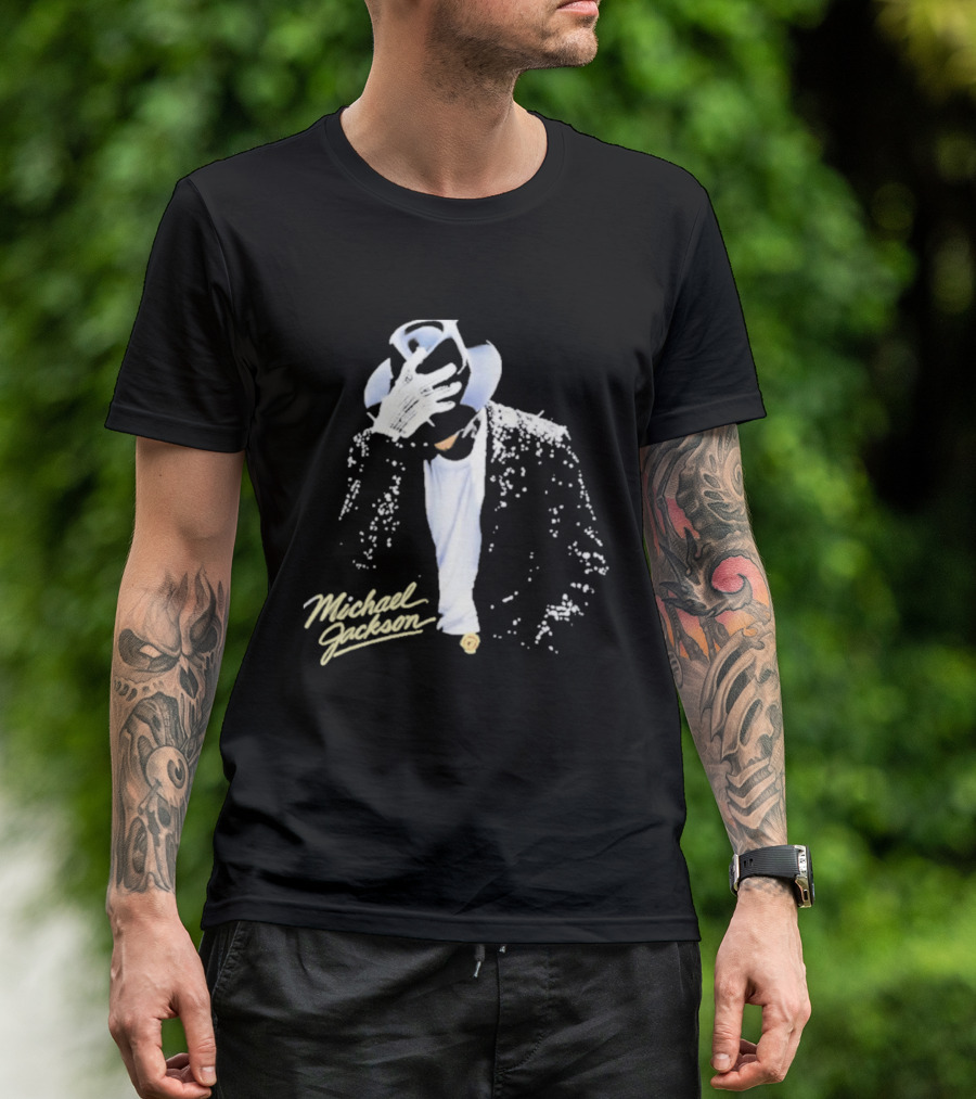 Mj Michael Jackson Iconic King Of Pop T-Shirt