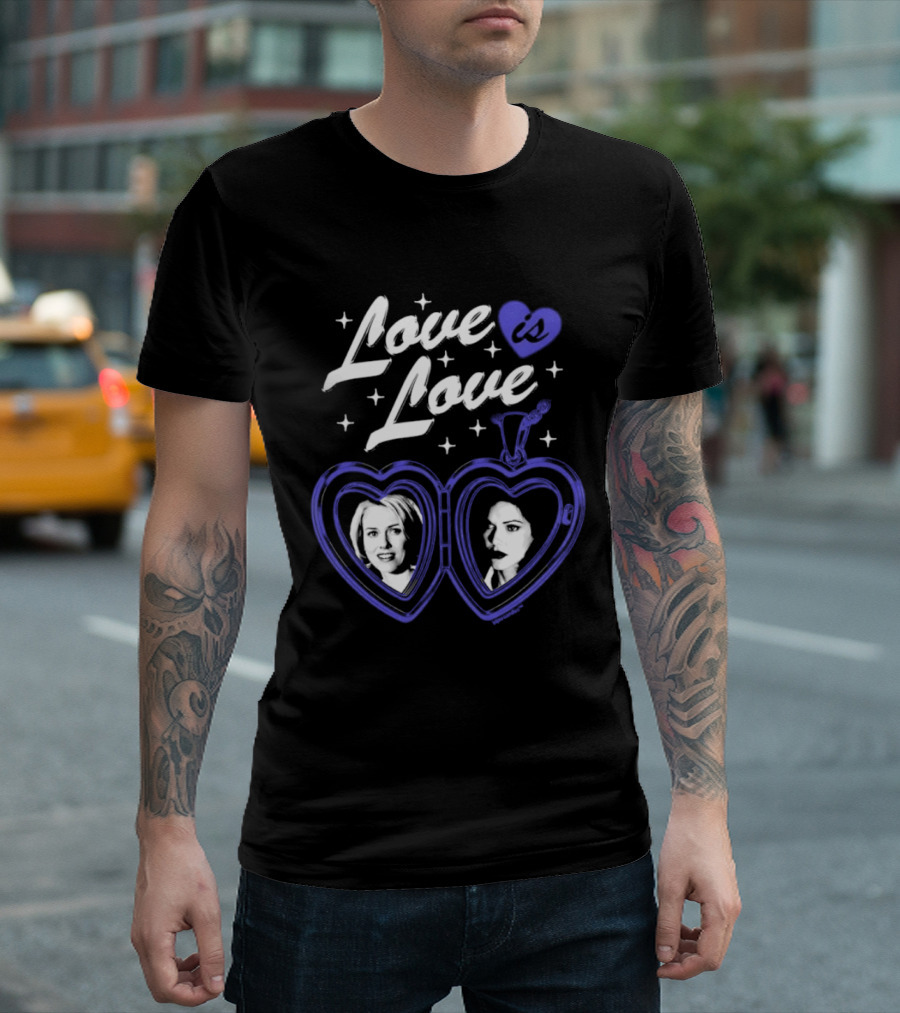 Love Is Love Pride Bijou Candles Mulholland Drive T-Shirt