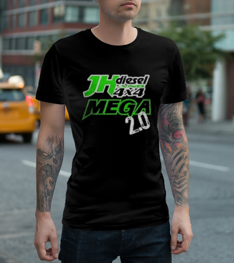 JH Diesel Mega 20 Mud Truck T-Shirt