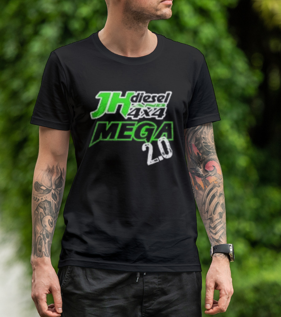 JH Diesel Mega 20 Mud Truck T-Shirt