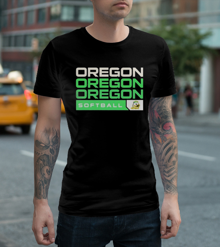 Oregon Softball Ducks 2026 Season T-Shirt