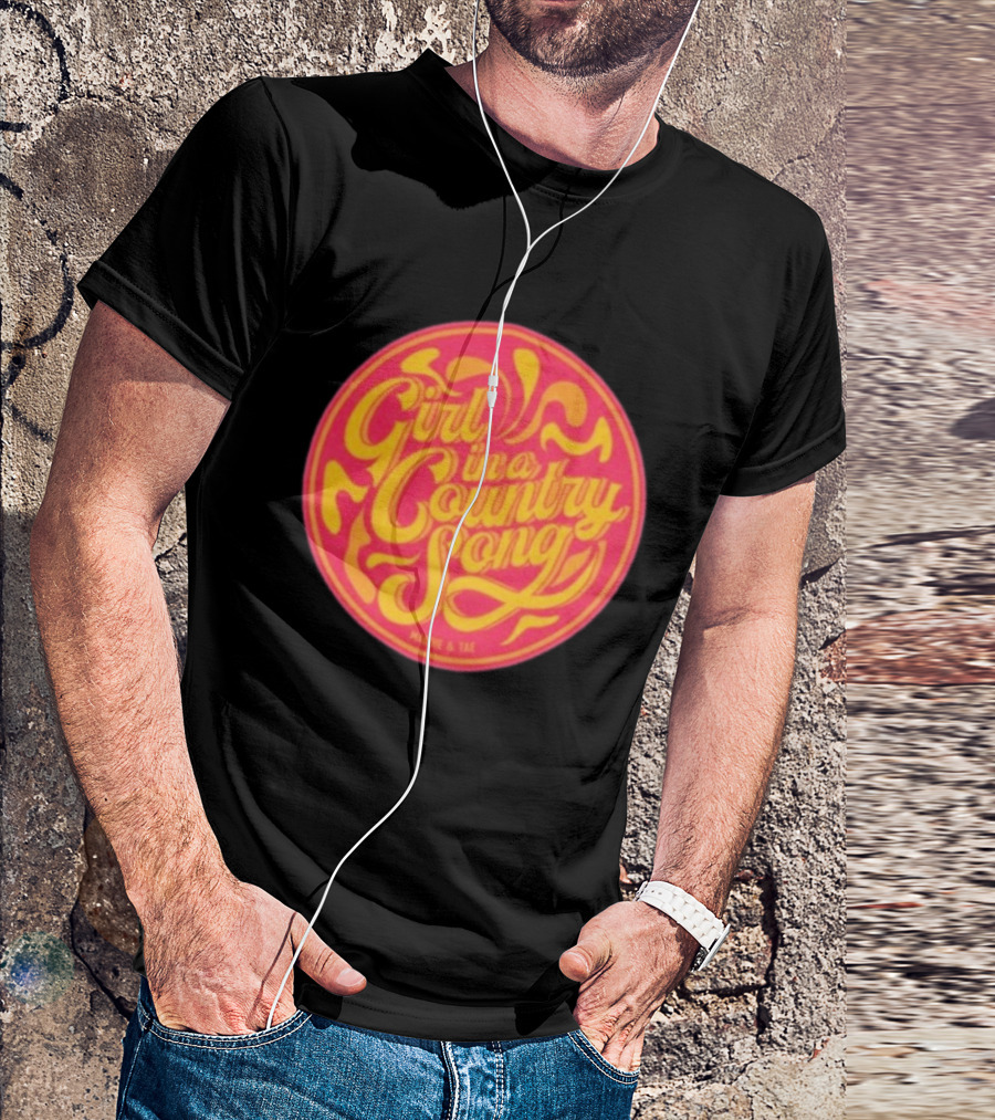Maddie & Tae Girl In A Country Song Retro Pop T-Shirt