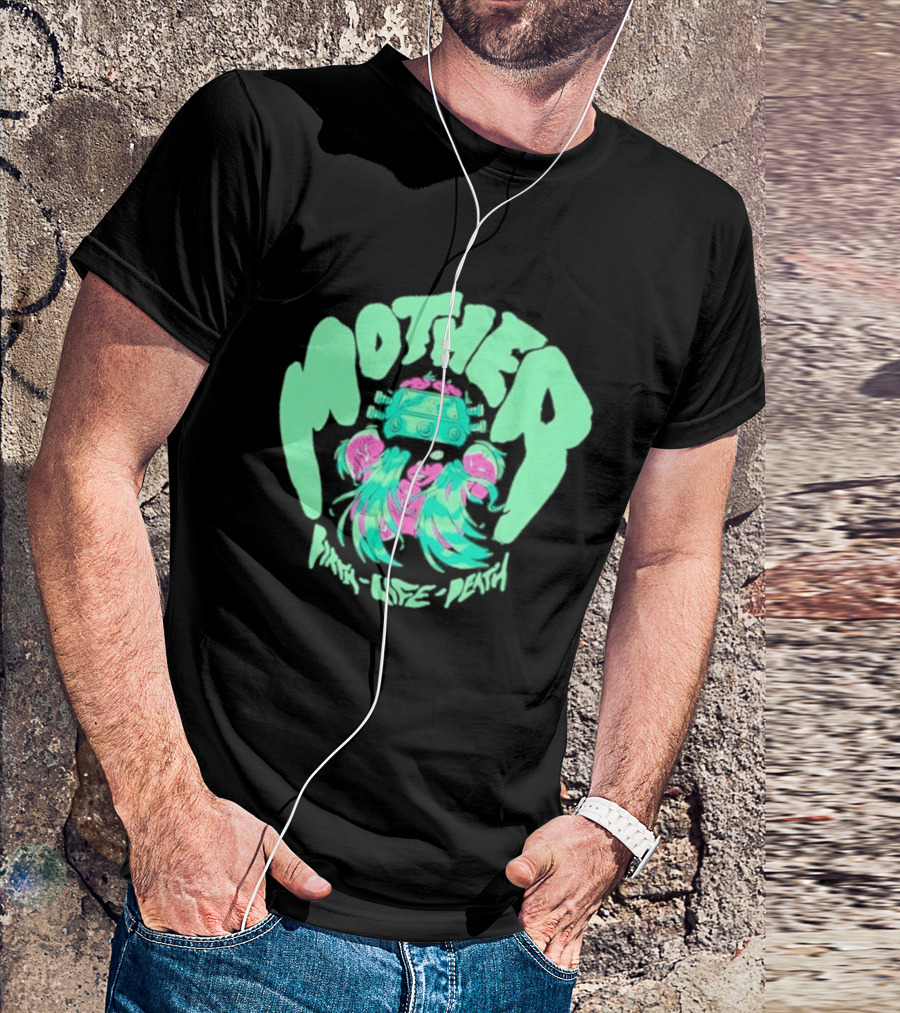 Mother Birth Life Death Neon Psychedelic T-Shirt