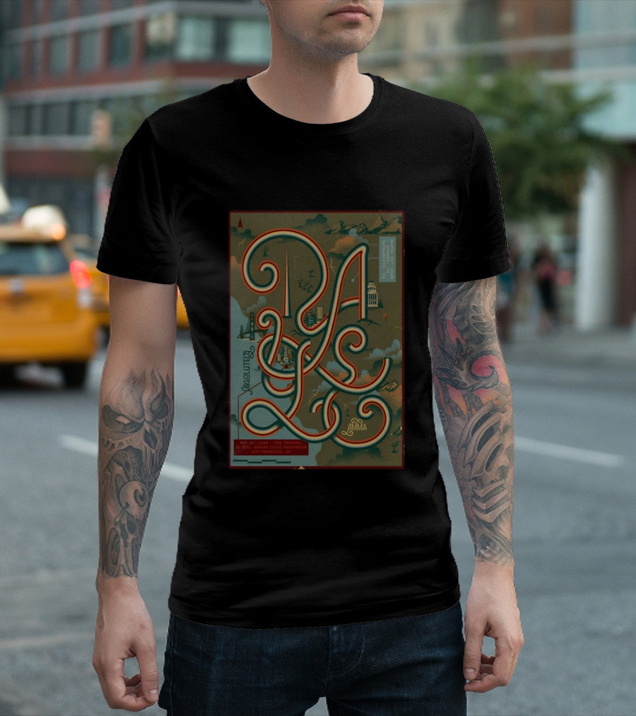 Absolutely Amma San Francisco Civic Auditorium May 10 2026 T-Shirt
