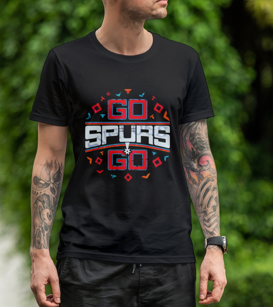 San Antonio Spurs Go Spurs Go Basketball Team Spirit T-Shirt