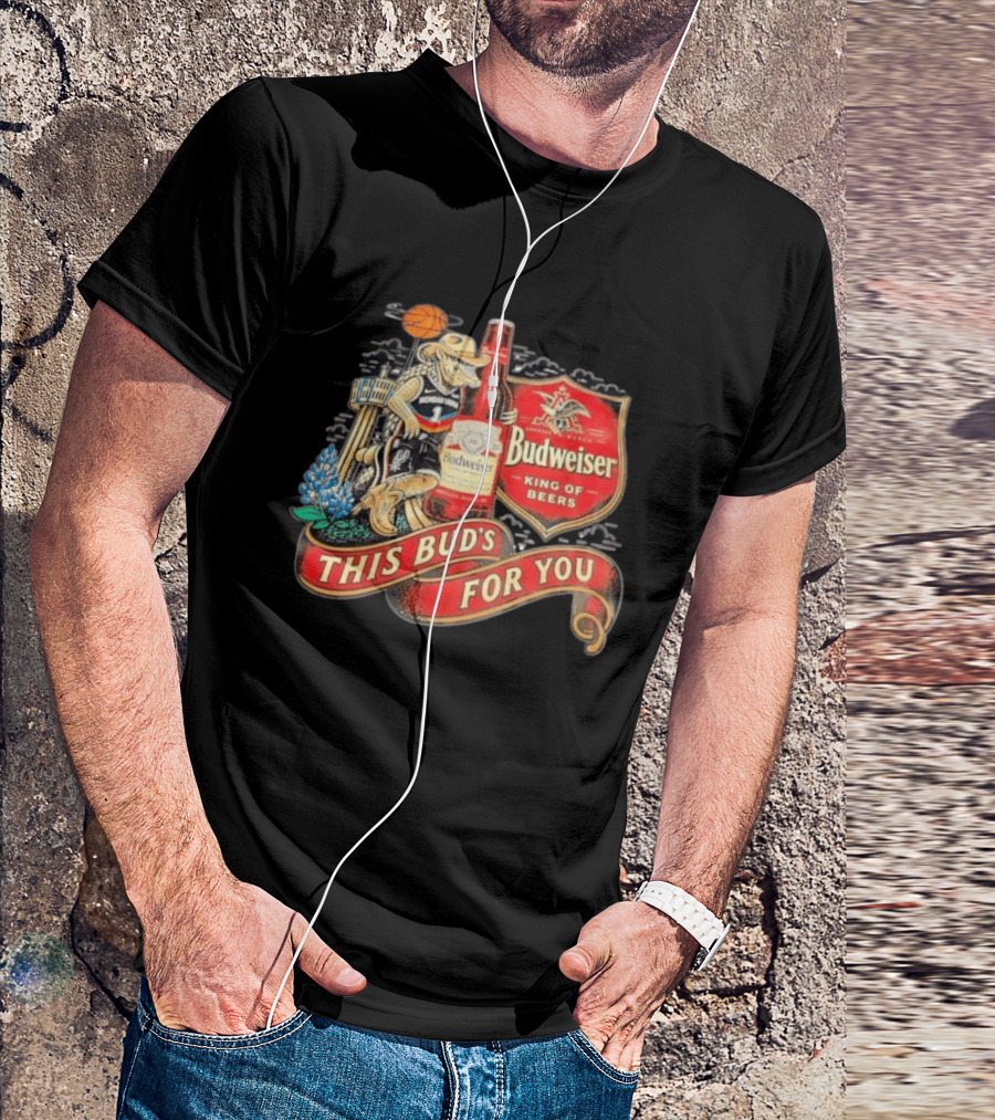 Wembanyama Budweiser King Of Beers Basketball Player T-Shirt