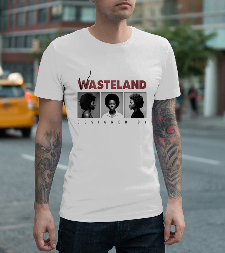 Brent Faiyaz Wasteland Designed By Triple Portrait African American Woman T-Shirt