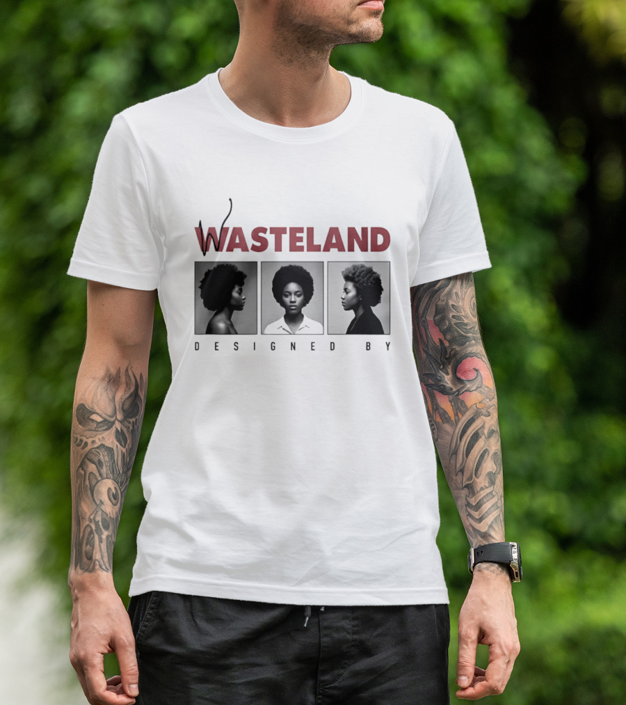 Brent Faiyaz Wasteland Designed By Triple Portrait African American Woman T-Shirt