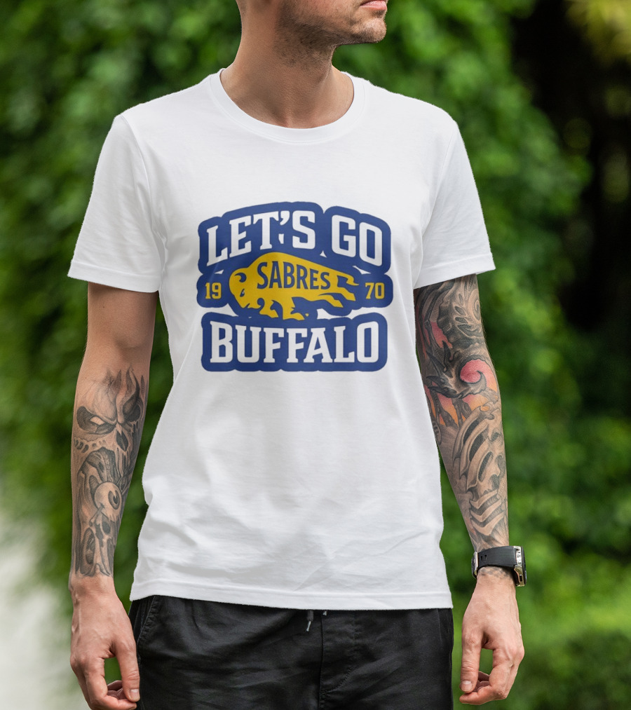 Let's Go Buffalo Sabres 1970 T-Shirt