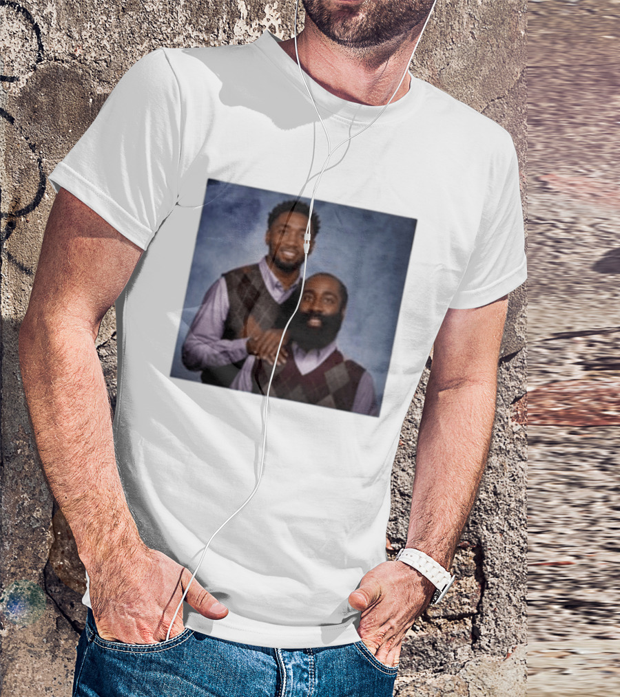 Donovan Mitchell James Harden Step Brothers T-Shirt