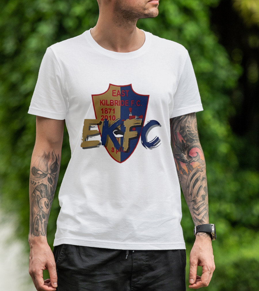 East Kilbride F.C. EKFC 1871 2010 Crest T-Shirt