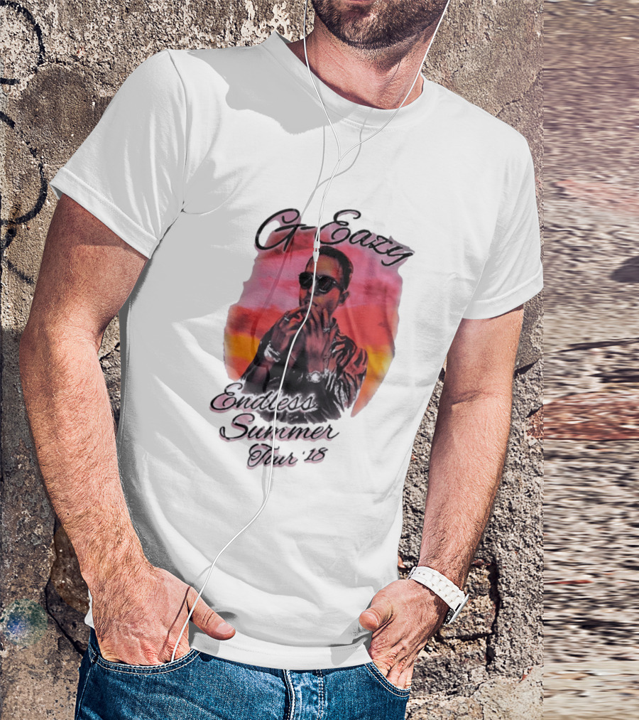 G Eazy Endless Summer Tour 2018 Retro Sunset T-Shirt