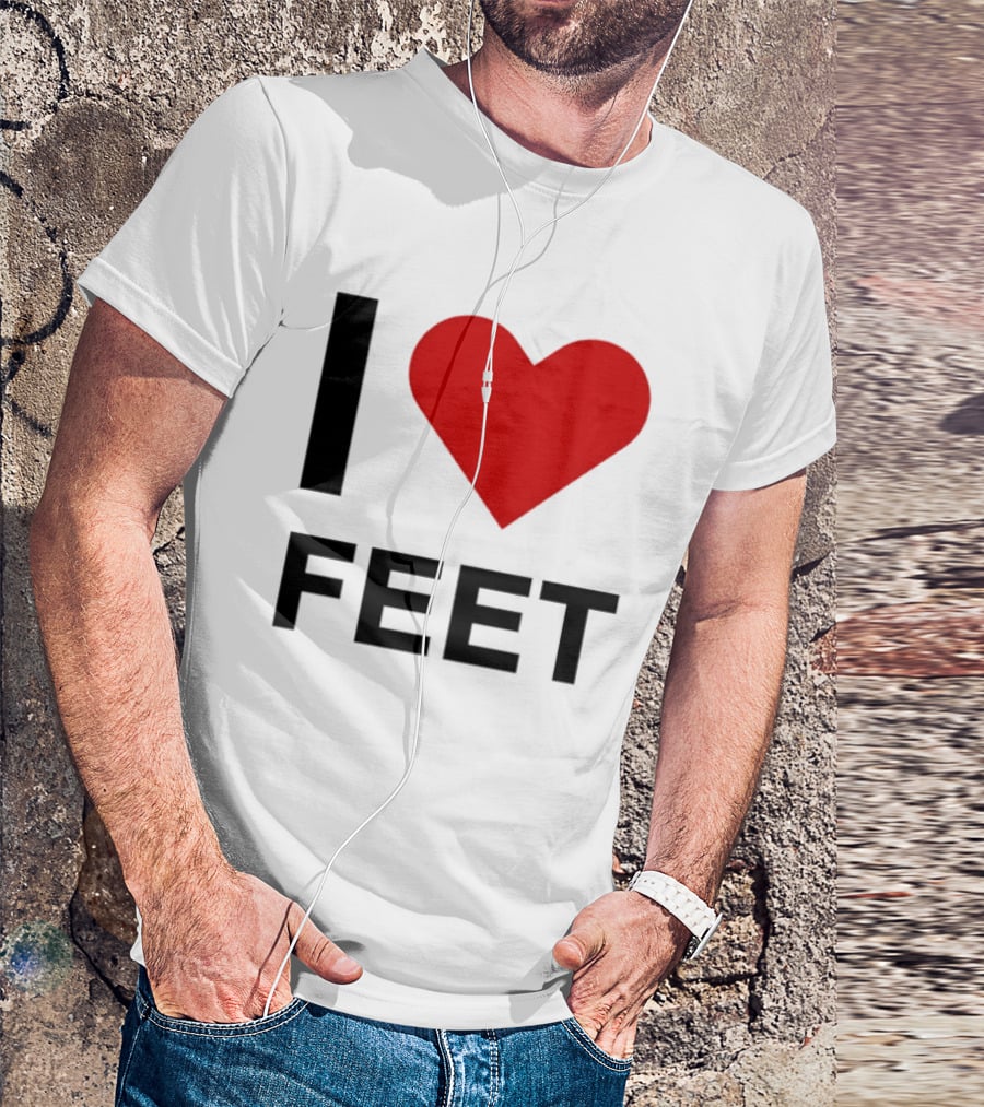I Heart Feet T-Shirt