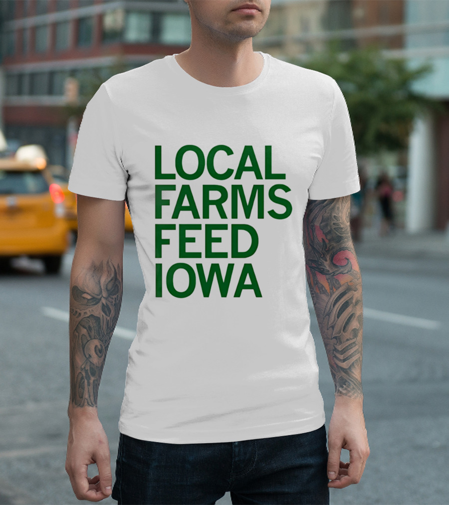 Iowa Valley RC&D Local Farms Feed Iowa T-Shirt