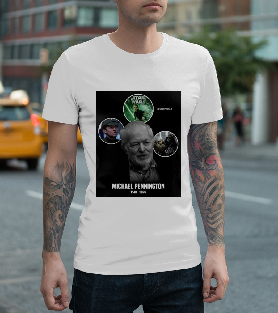 Star Wars Return Of The Jedi Michael Pennington 1943 2026 T-Shirt