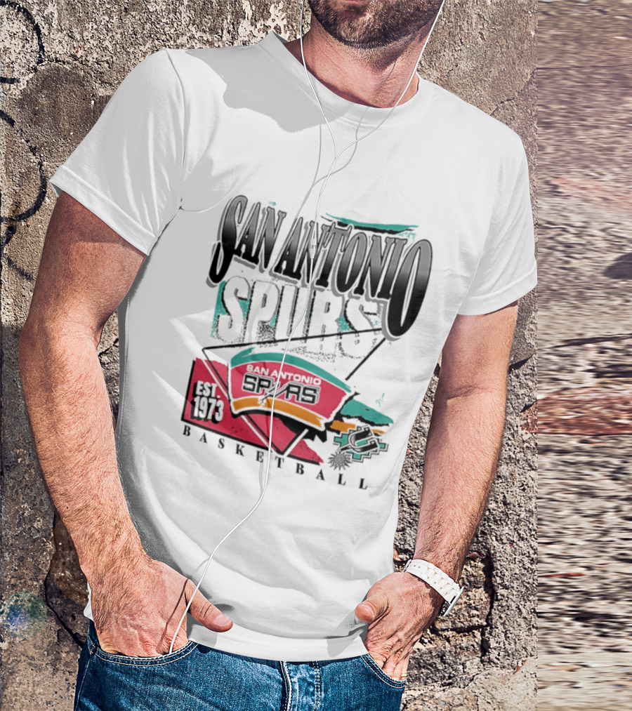 San Antonio Spurs Basketball Est 1973 T-Shirt