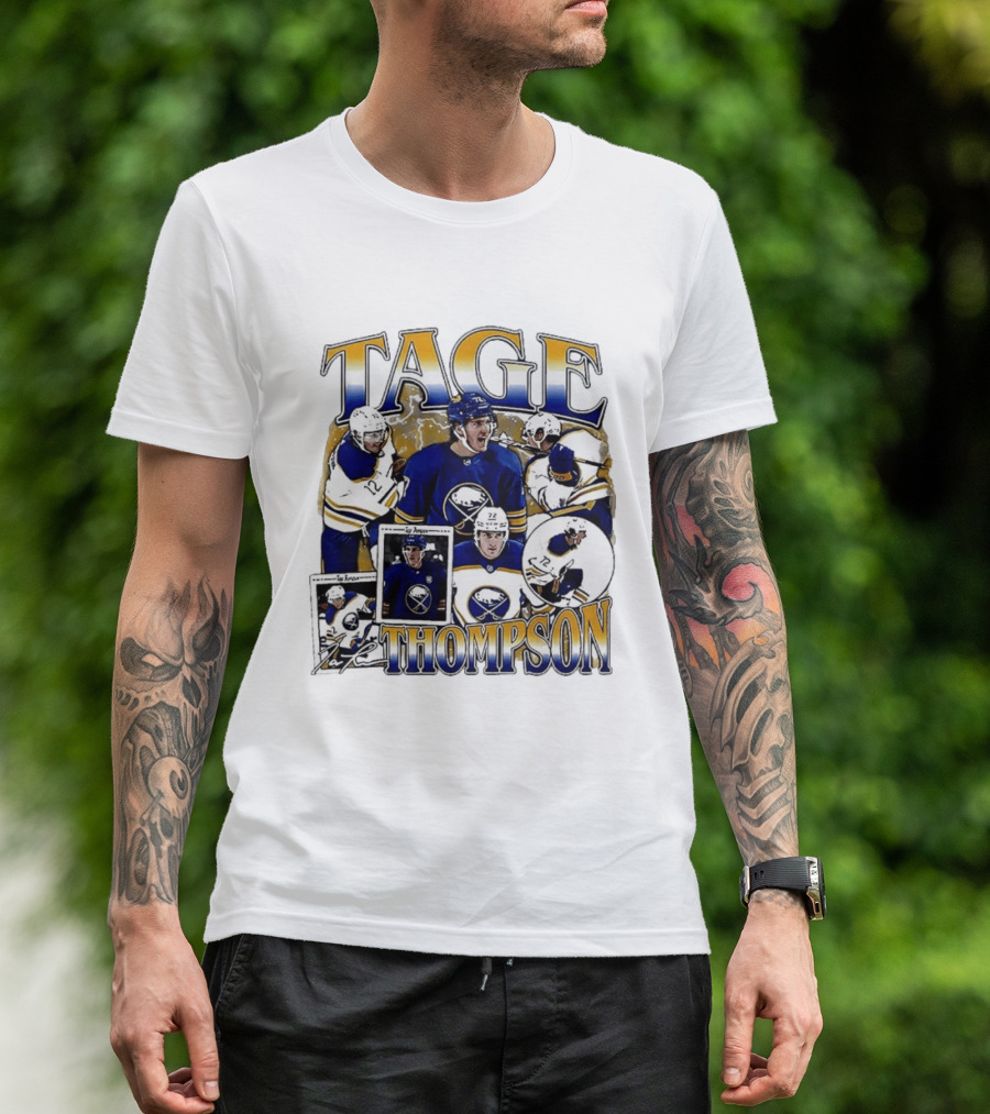 Tage Thompson Buffalo Sabres 2026 NHL Hockey Enthusiast's Choice T-Shirt