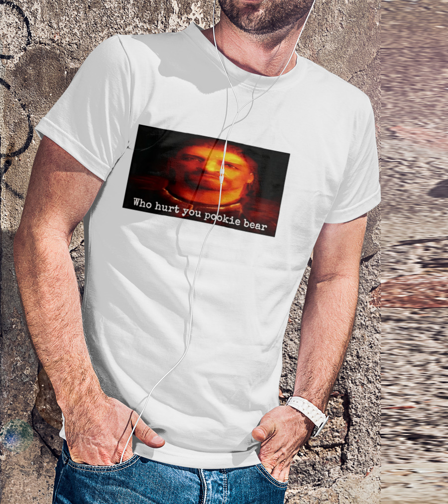 Who Hurt You Pookie Bear Video Game T-Shirt