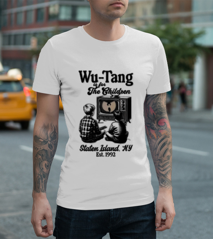 Wu Tang Clan For The Children Staten Island NY Est 1992 T-Shirt