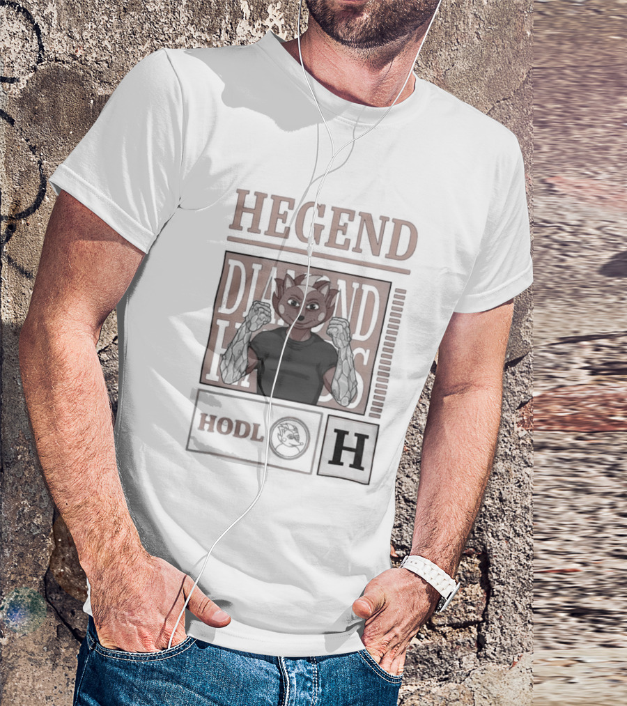 Hegend Diamond Hands Hodl H T-Shirt