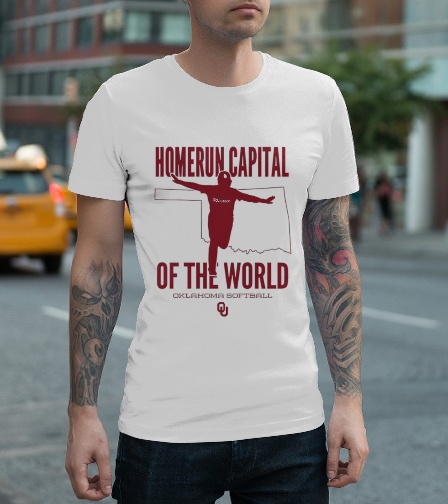 Oklahoma Softball Homerun Capital Of The World T-Shirt