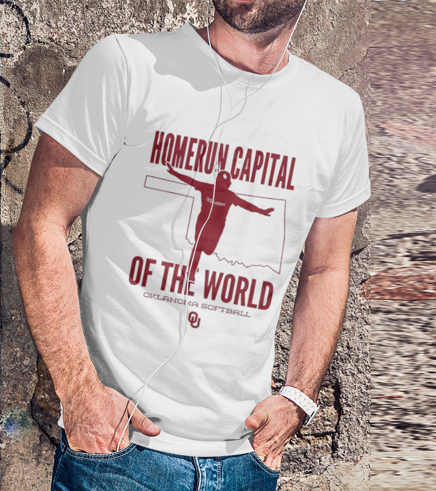 Oklahoma Softball Homerun Capital Of The World T-Shirt