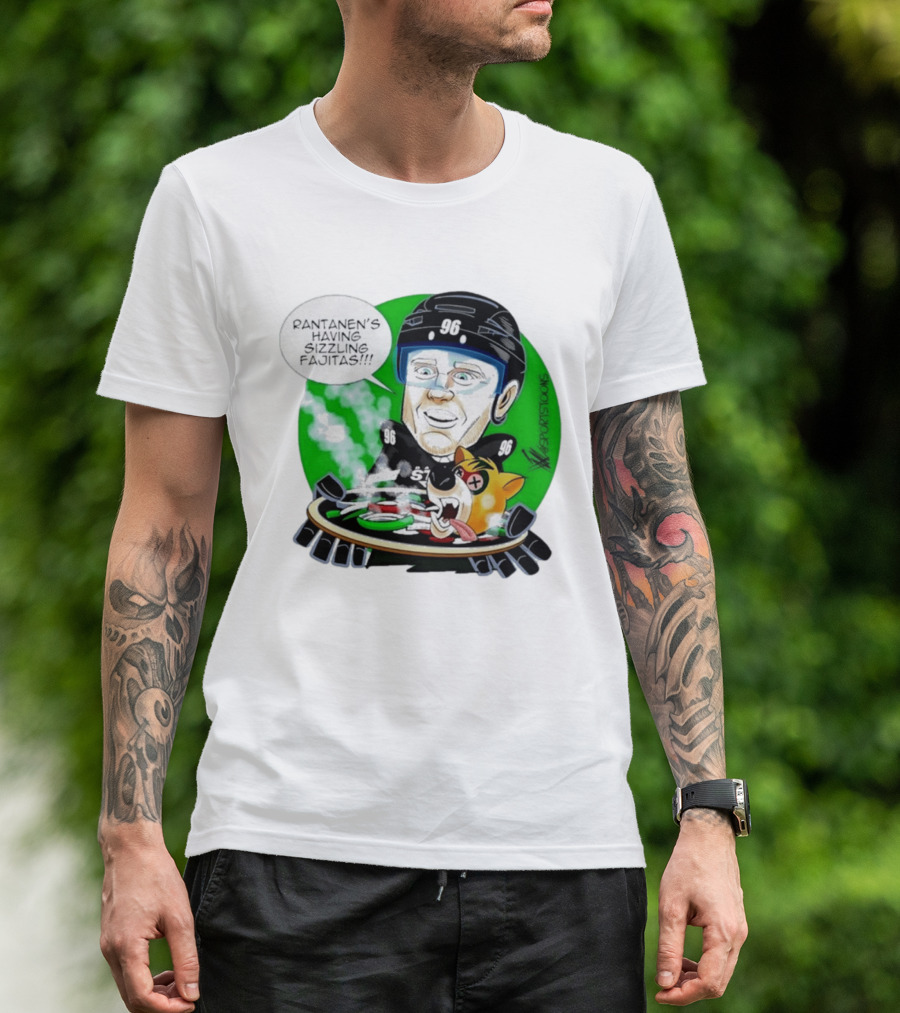 Rantanen's Having Sizzling Fajitas Sports Toons 96 T-Shirt