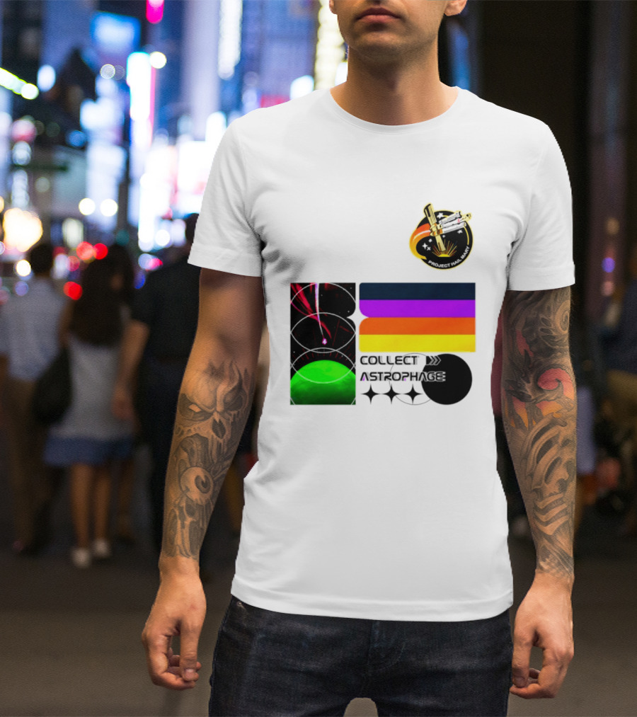 Project Hail Mary Collect Astrophage Science Fiction Spacecraft T-Shirt
