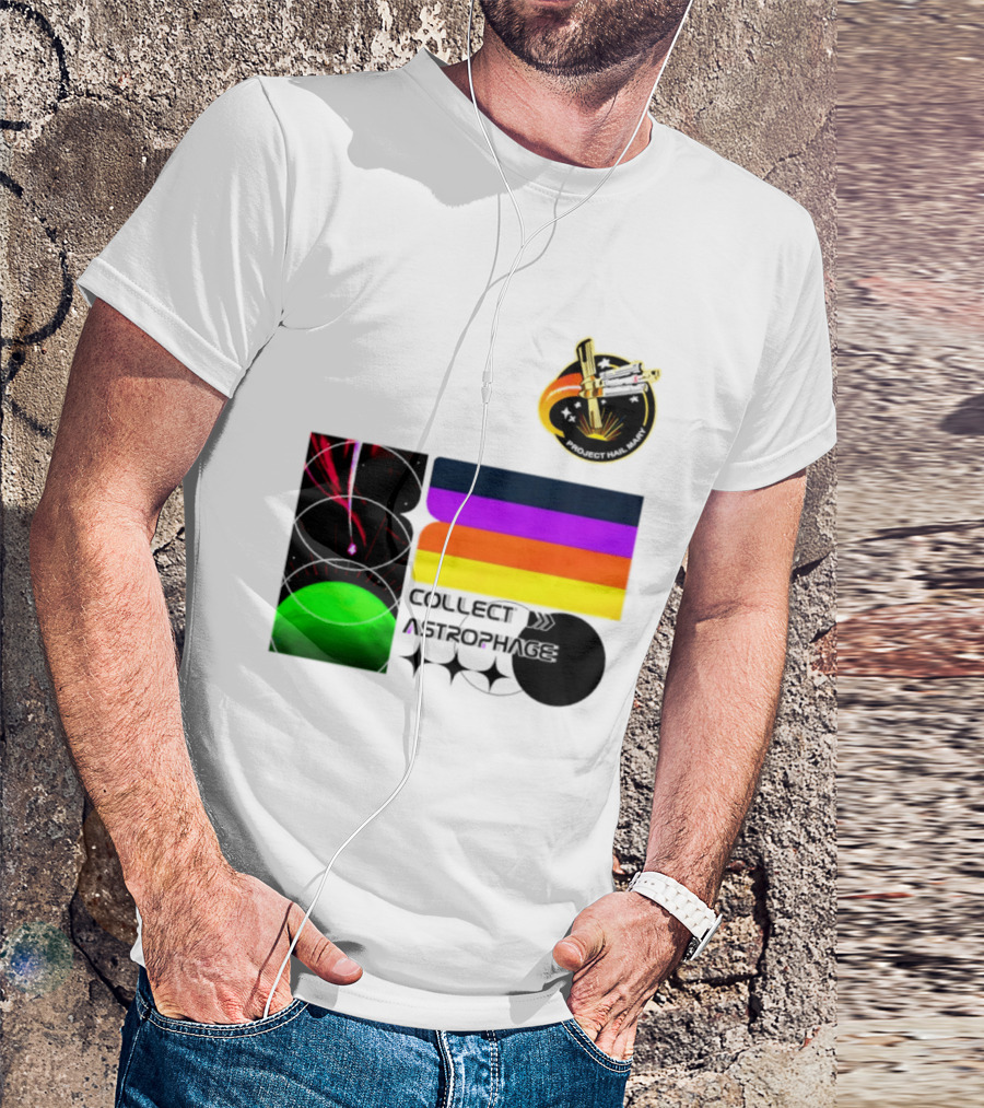 Project Hail Mary Collect Astrophage Science Fiction Spacecraft T-Shirt