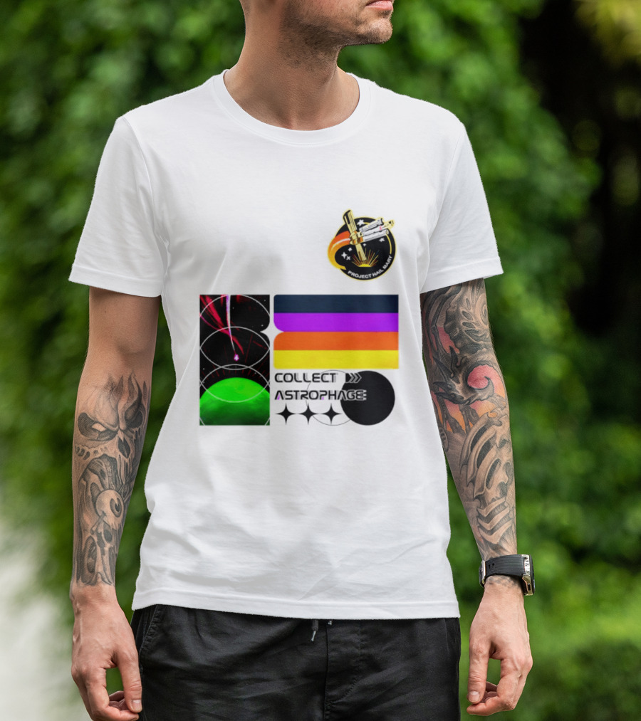 Project Hail Mary Collect Astrophage Science Fiction Spacecraft T-Shirt